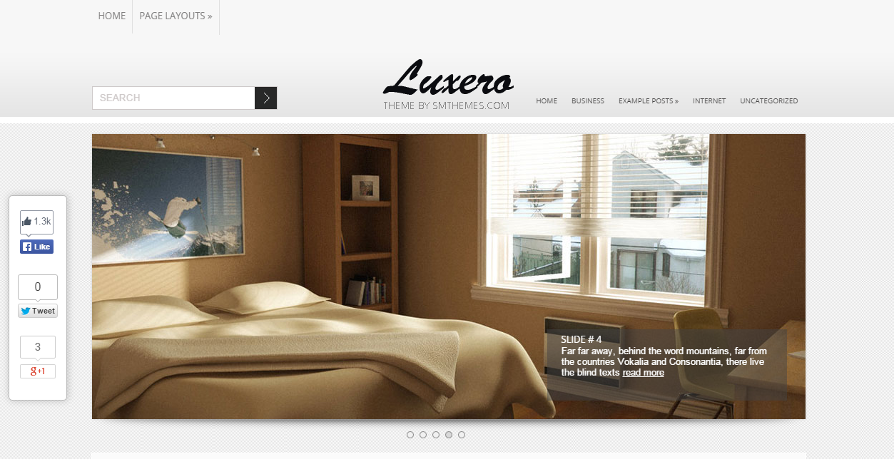 Themes WordPress responsive Luxero