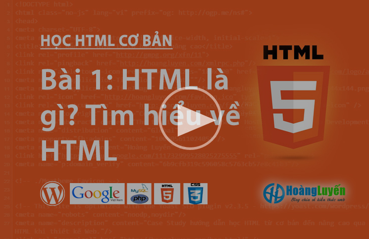 Video HTML là gì? Tìm hiểu về HTML