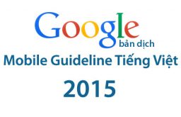 Google Mobile Guideline Tiếng Việt