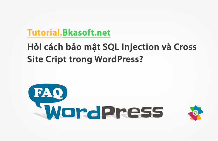 Hỏi cách bảo mật SQL Injection và Cross Site Cript trong WordPress?
