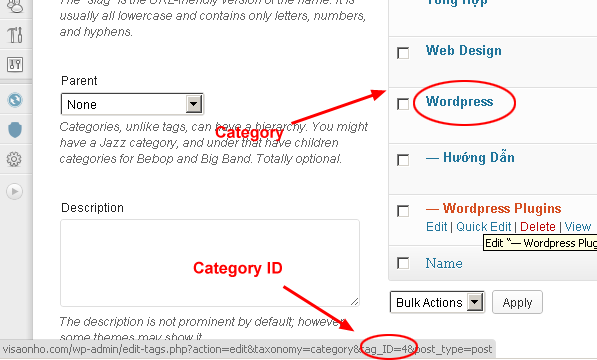 Tìm ID của Category, Post, Page trong WordPress > tim-id-cua-category-post-page-trong-wordpress4