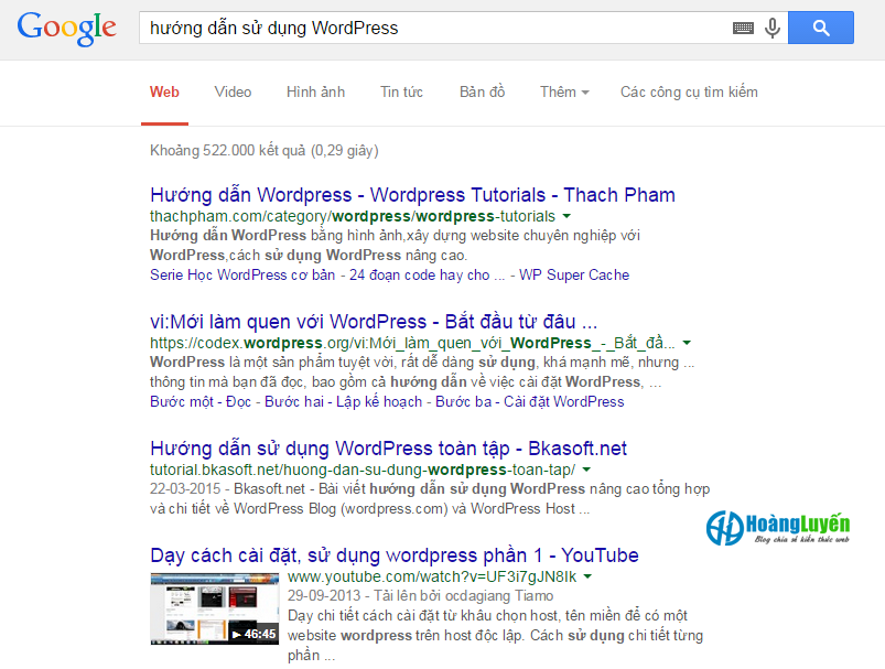 Thông báo Tutorial.bkasoft.net chính thức sử dụng domain mới theo tên HoangLuyen.com > huong-dan-su-dung-WordPress