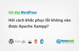 Hỏi cách khắc phục lỗi không vào được Apache Xampp?