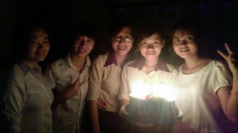 Những bóng hồng trong đêm :)