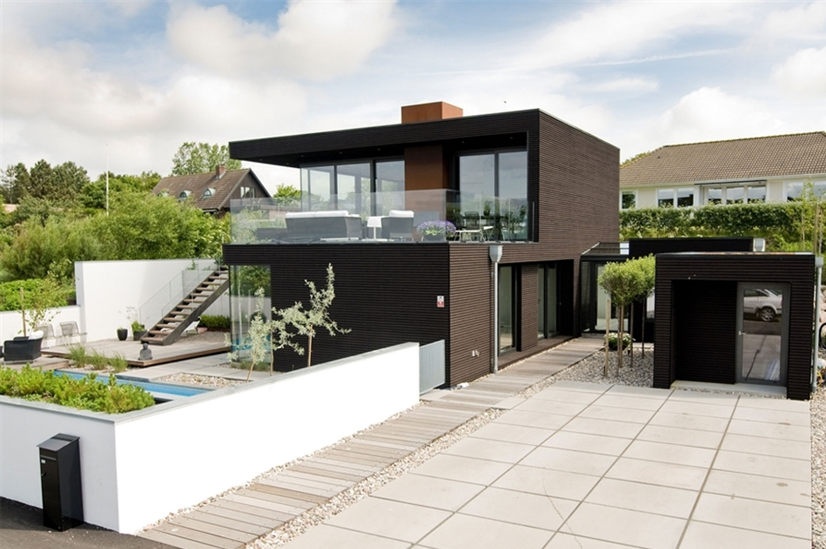 "Choáng" với mẫu biệt thự 2 tầng quá đẹp