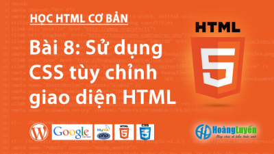 Sử dụng CSS & HTML căn bản