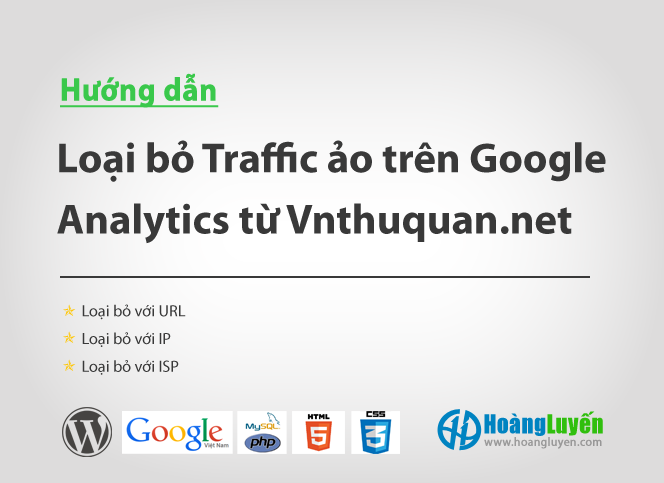 Hướng dẫn loại bỏ Traffic ảo từ Vnthuquan.net