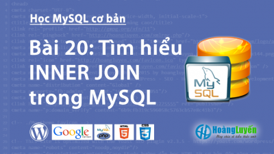 Tìm hiểu INNER JOIN trong MySQL