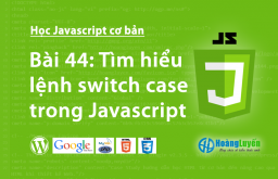 Tìm hiểu lệnh switch case trong Javascript